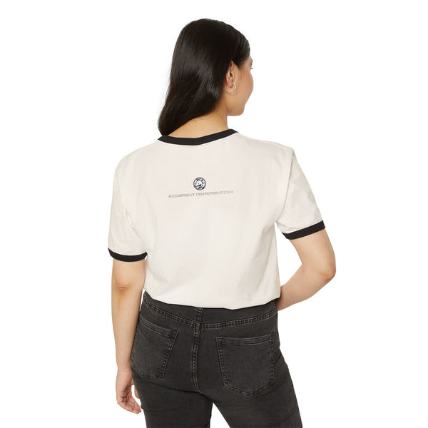 Ceci N'est Pas Un Rat Ringer Tee
