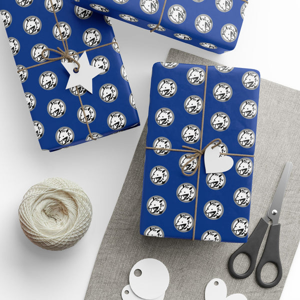 AD Studios Logo Wrapping Paper - Blue