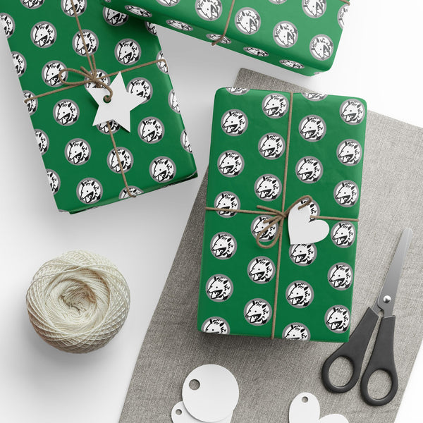 AD Studios Logo Wrapping Paper - Green