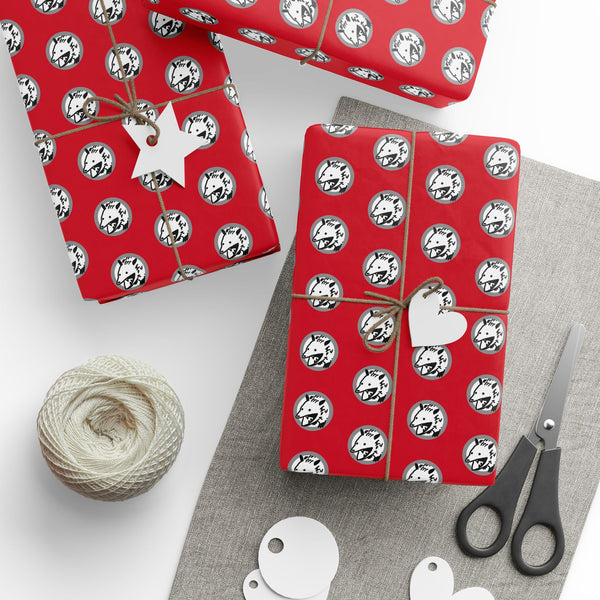 AD Studios Logo Wrapping Paper - Red