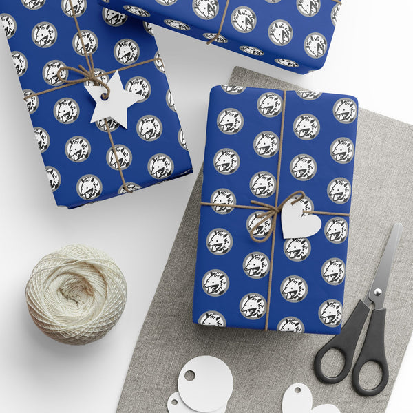 AD Studios Logo Wrapping Paper - Blue