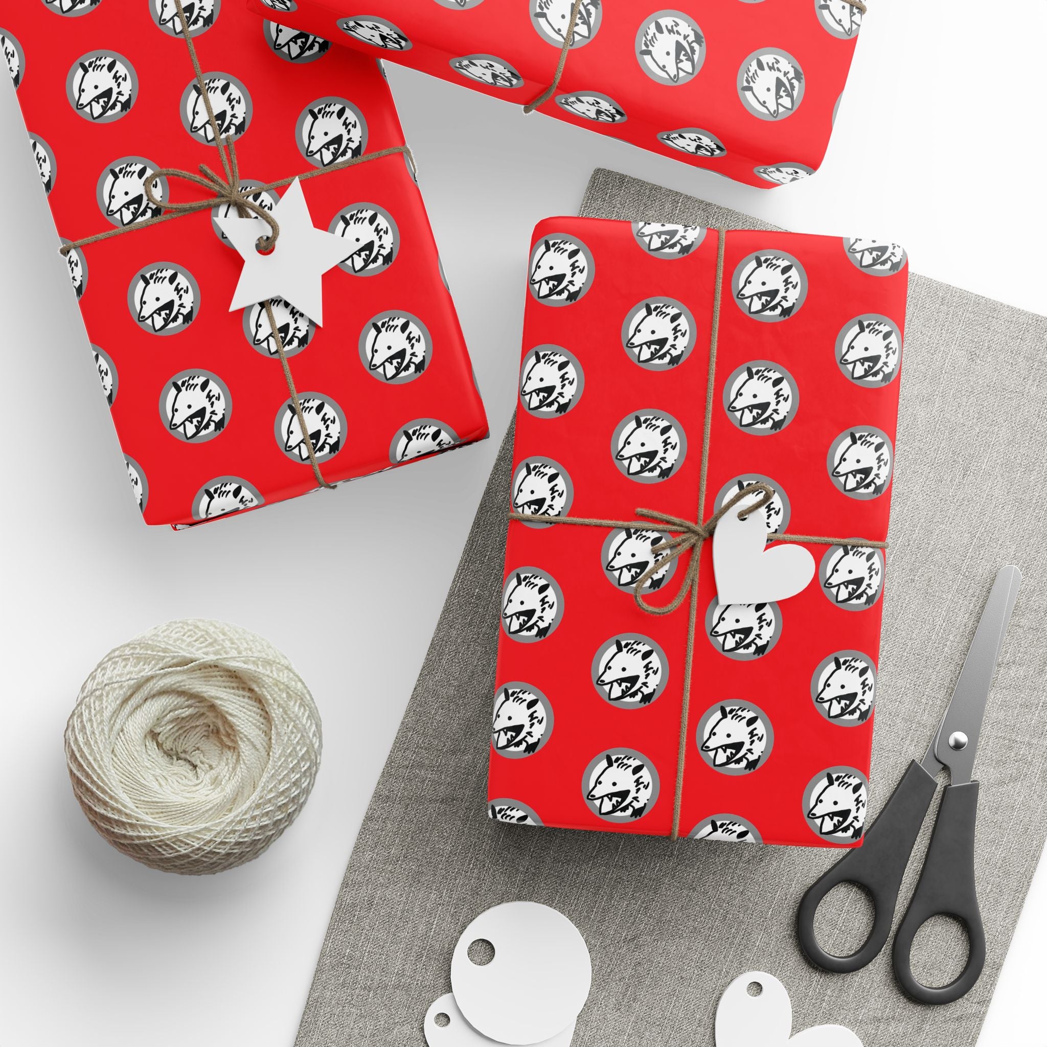 AD Studios Logo Wrapping Paper - Red