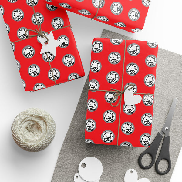 AD Studios Logo Wrapping Paper - Red