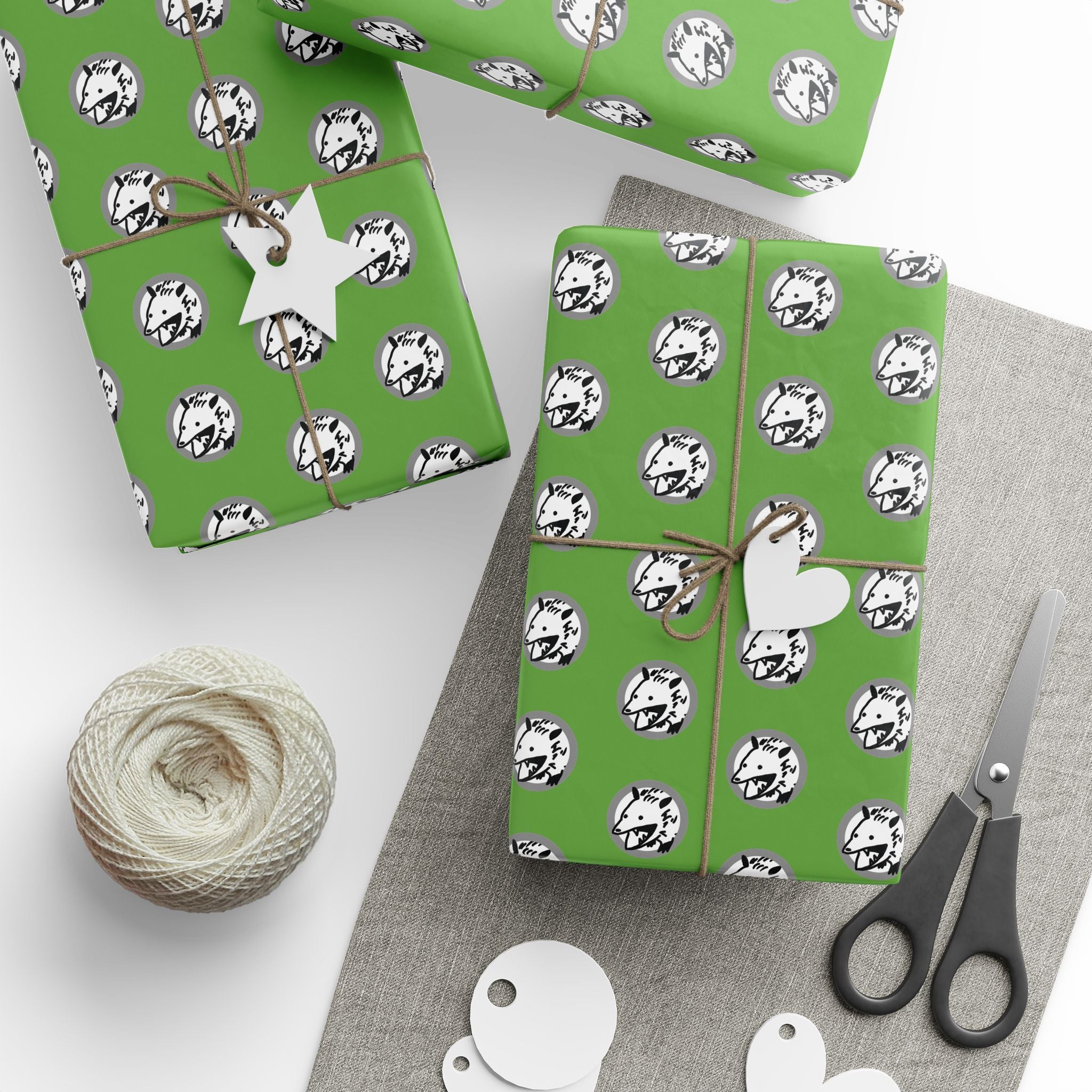 AD Studios Logo Wrapping Paper - Green