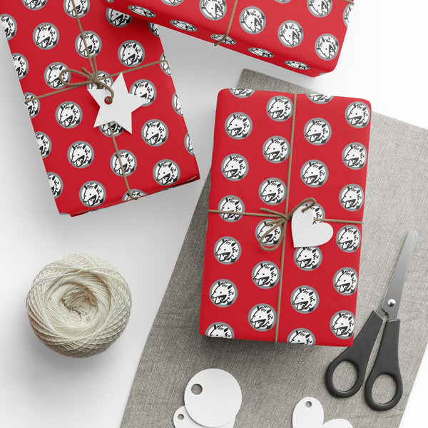 AD Studios Logo Wrapping Paper - Red