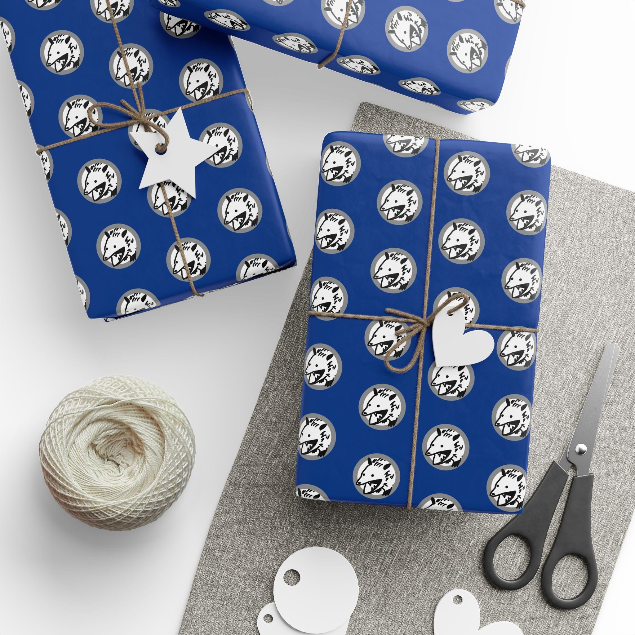 AD Studios Logo Wrapping Paper - Blue